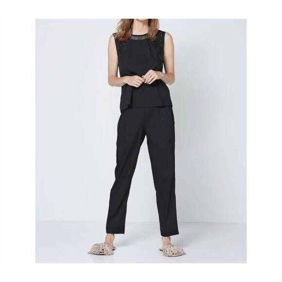NUVULA Pants - NEW NUVULA uliana trousers in black